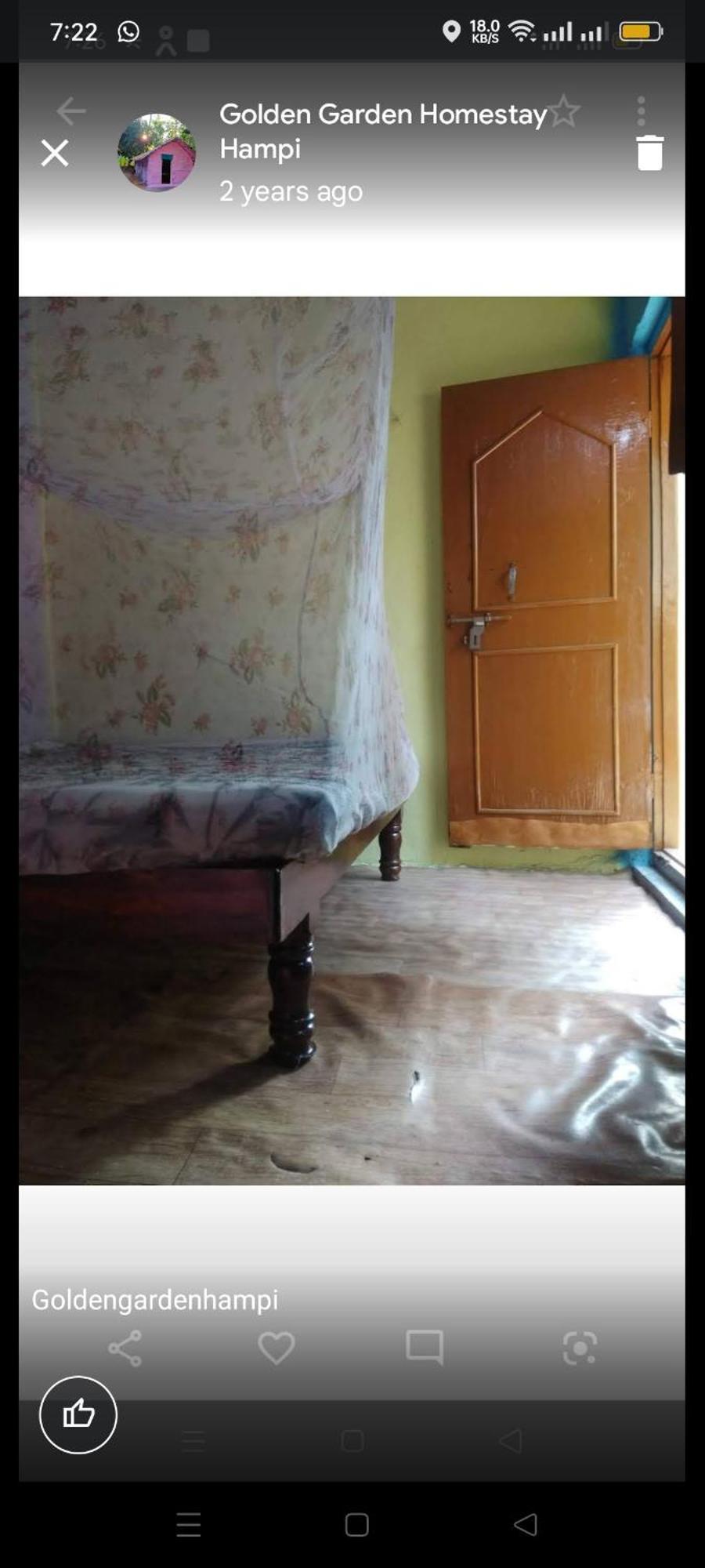 Goldengarden Cottages Hampi Esterno foto